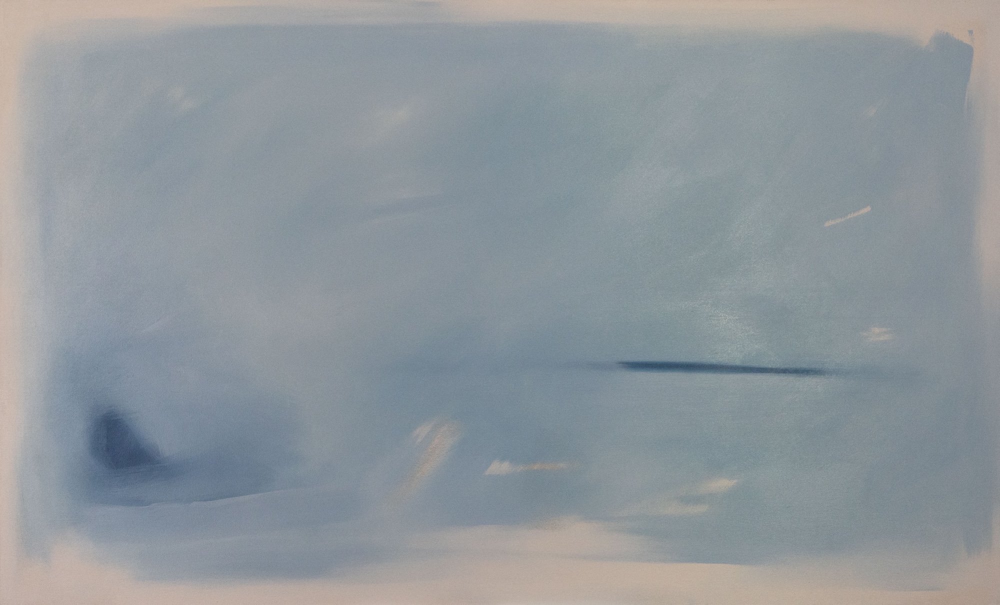 Abstract painting from Ada Kamińska’s Spaces / Non-Spaces series